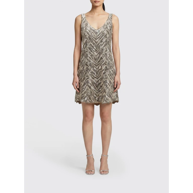 Dress Woman color Brown (MCWR07A92CJ13)
