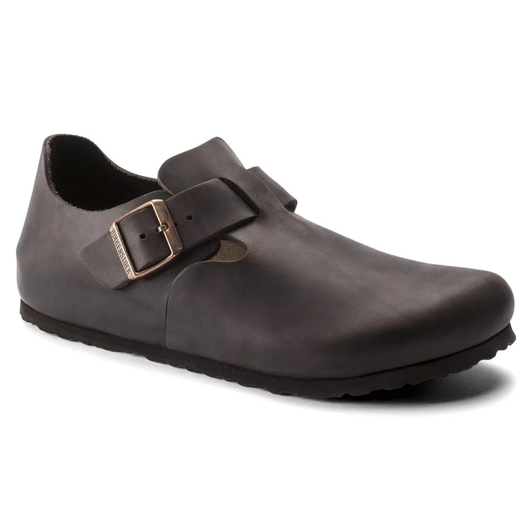 Unisex London Oiled Leather Habana