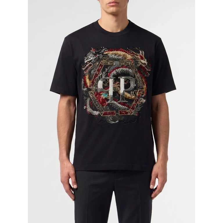 T-Shirt Men color Black (SAFCMTK8404PJY002N02)