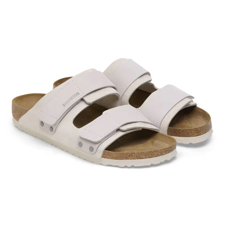 Unisex Uji Nubuck Leather Antique White