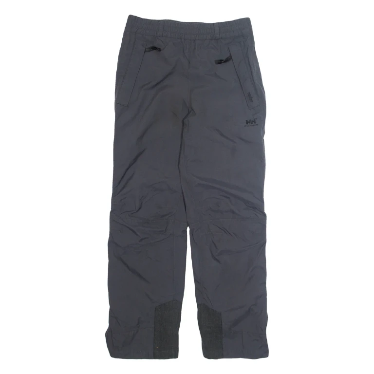HELLY HANSEN Outdoor Mens Trousers Grey Regular Tapered Nylon W28 L29