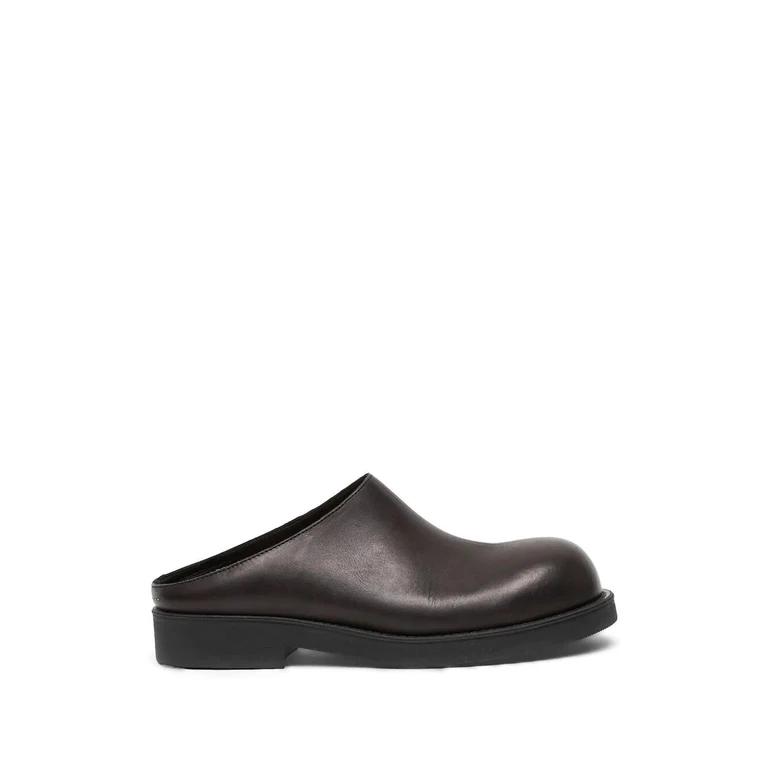 MM6 Slippers Leather "Sh1wx0012.P7431 T8013"