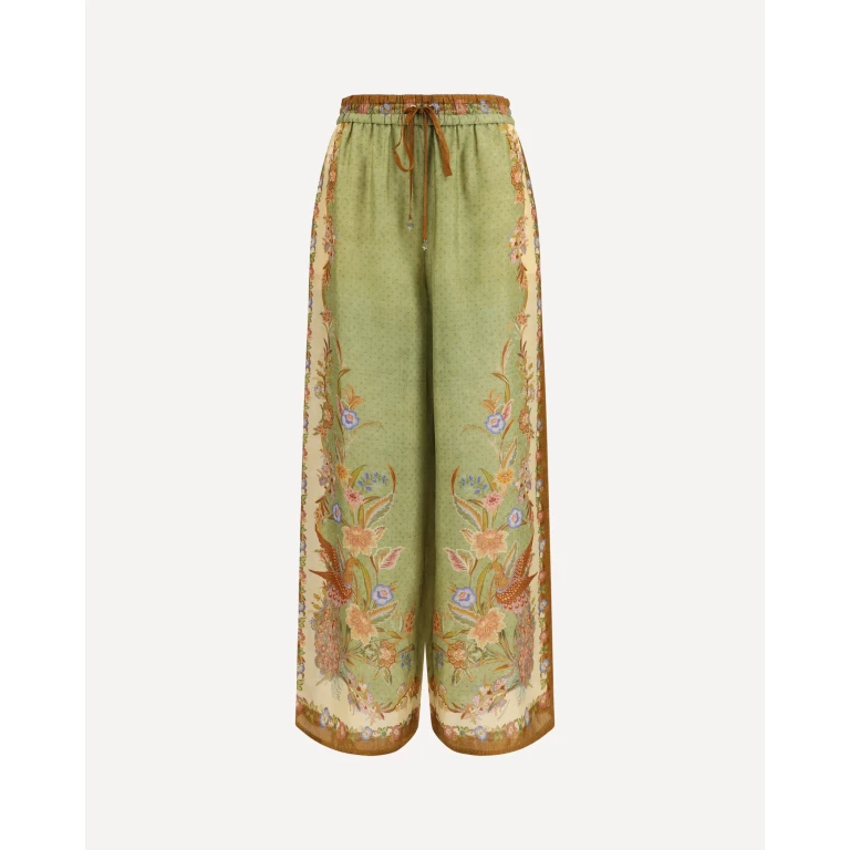 ZIMMERMANN Indra Relaxed Pants Female 2