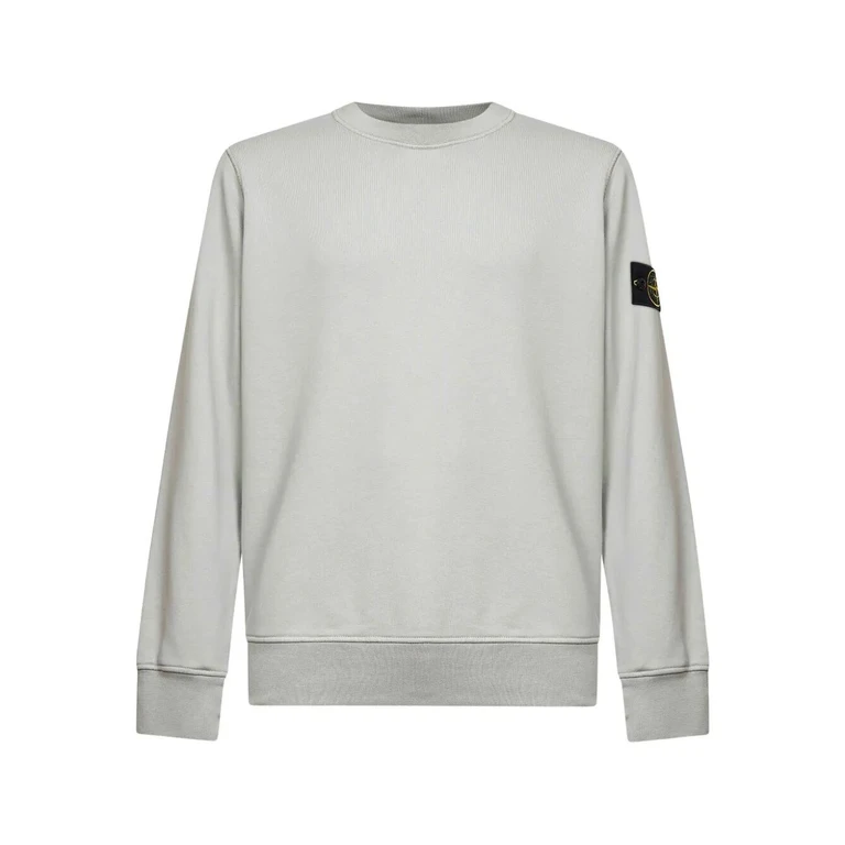Stone Island Organic Cotton Fleece Sweatshirt