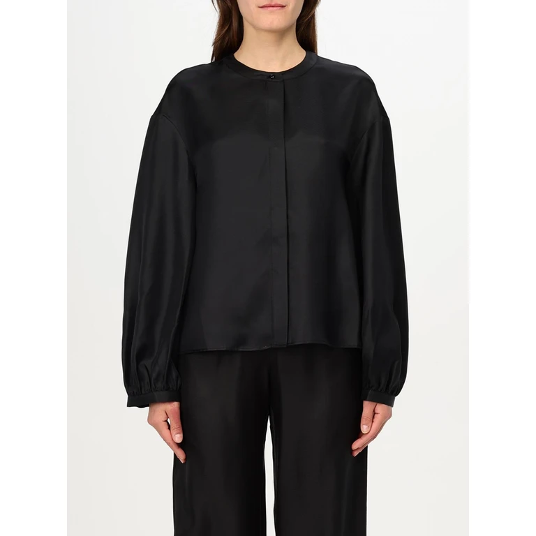 LOU LOU STUDIO Shirt Woman color Black (LEABLACK)