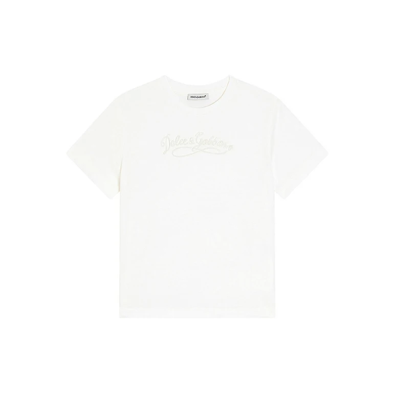 Dolce & Gabbana Jr T-Shirt - Blanc (L5JTNKG7PYFW0111)