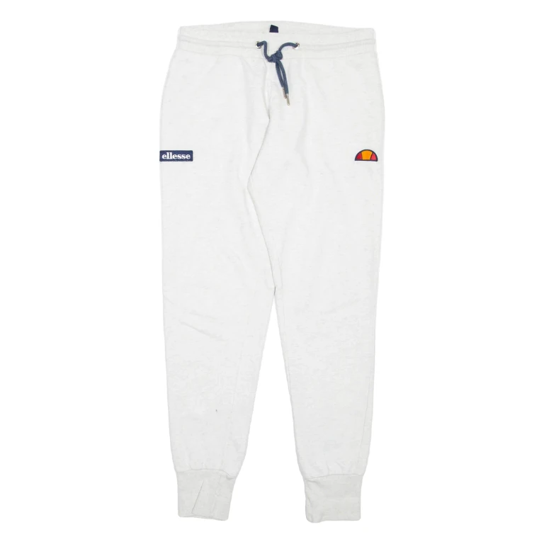 ELLESSE Womens Joggers Grey Tapered S W30 L31