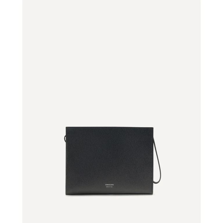 FERRAGAMO Gancini Pouch Male UNI