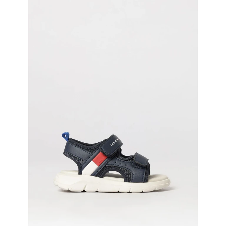 Boy's Mesh Sandals with Strap and Hook-and-Loop Closure (T1B2343861591800)