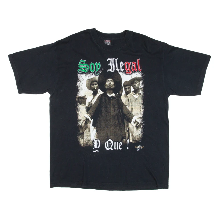 ROCK & DEATH Mens Band T-Shirt Black L