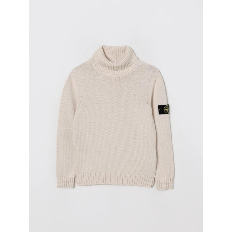 STONE ISLAND JUNIOR Sweater Kids color White (5100018S01A2V0099)
