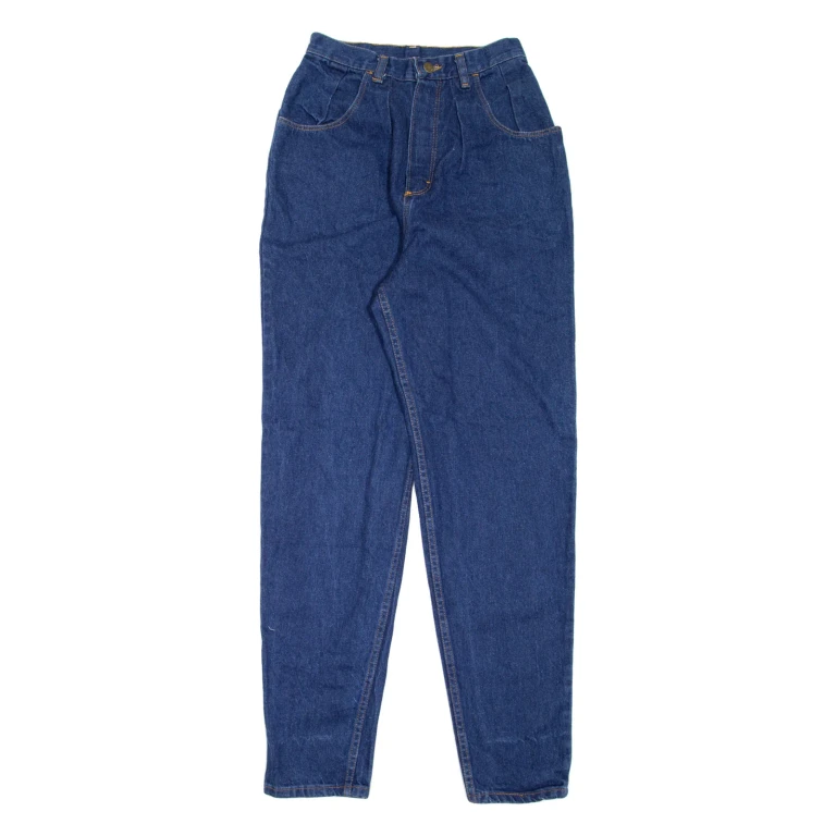 WRANGLER Womens Jeans Blue Regular Mom 90s W24 L31