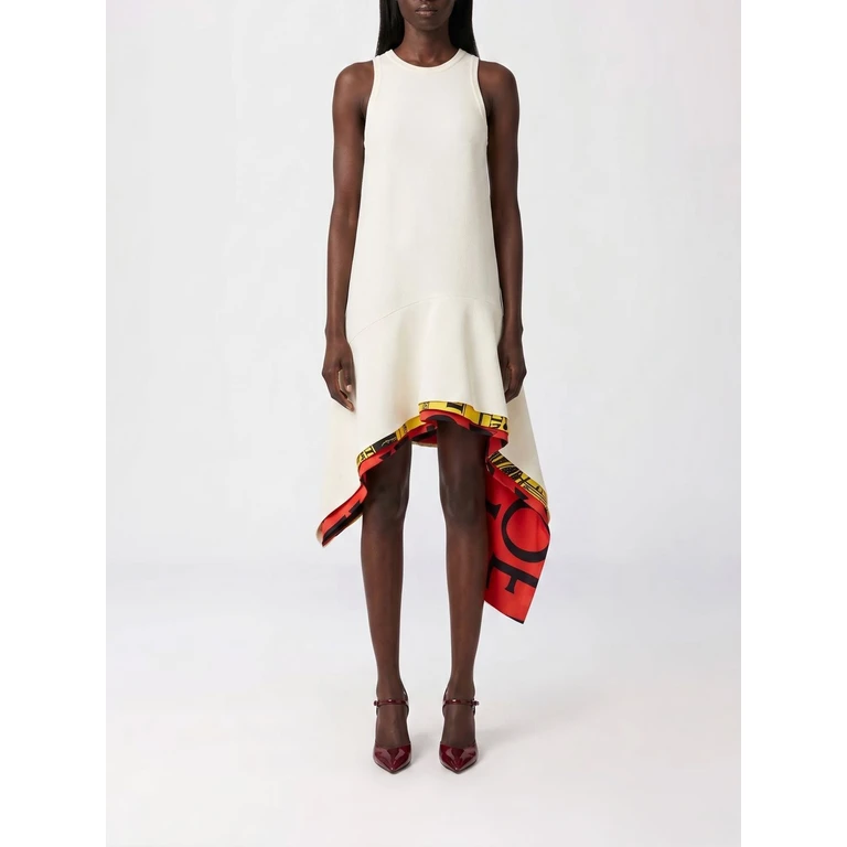 Dress Woman color White (S540Y15KCJWHITEMULTICOLO)
