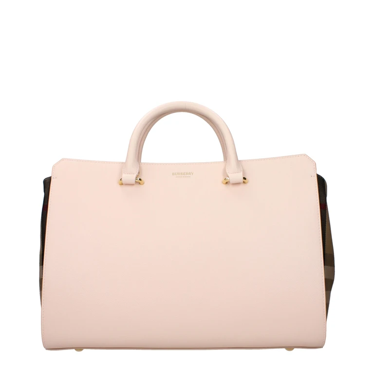 Burberry Pink Leather Handbag Bag - Women