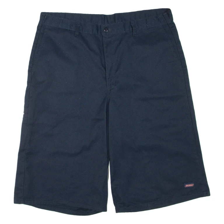 DICKIES Mens Chino Shorts Blue XL W38