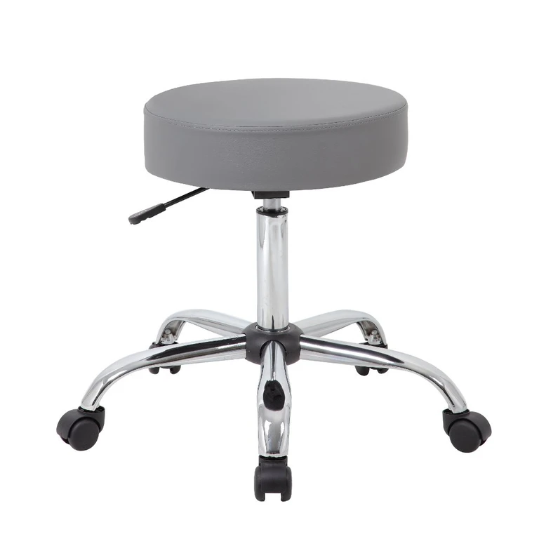 Gray Medical Office Chair Stool