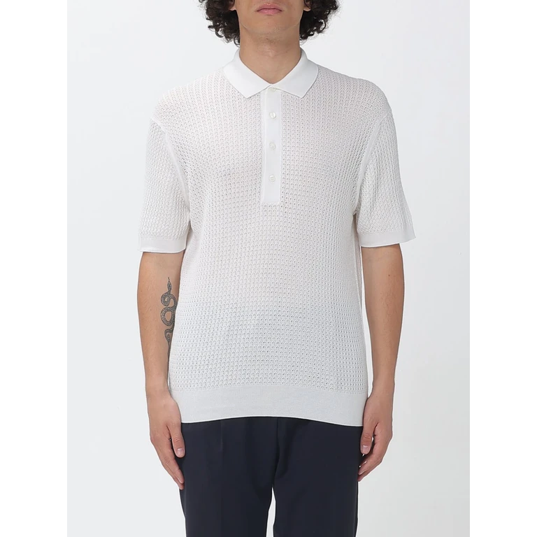 Cotton Knit Polo Shirt (27M5872725109028)