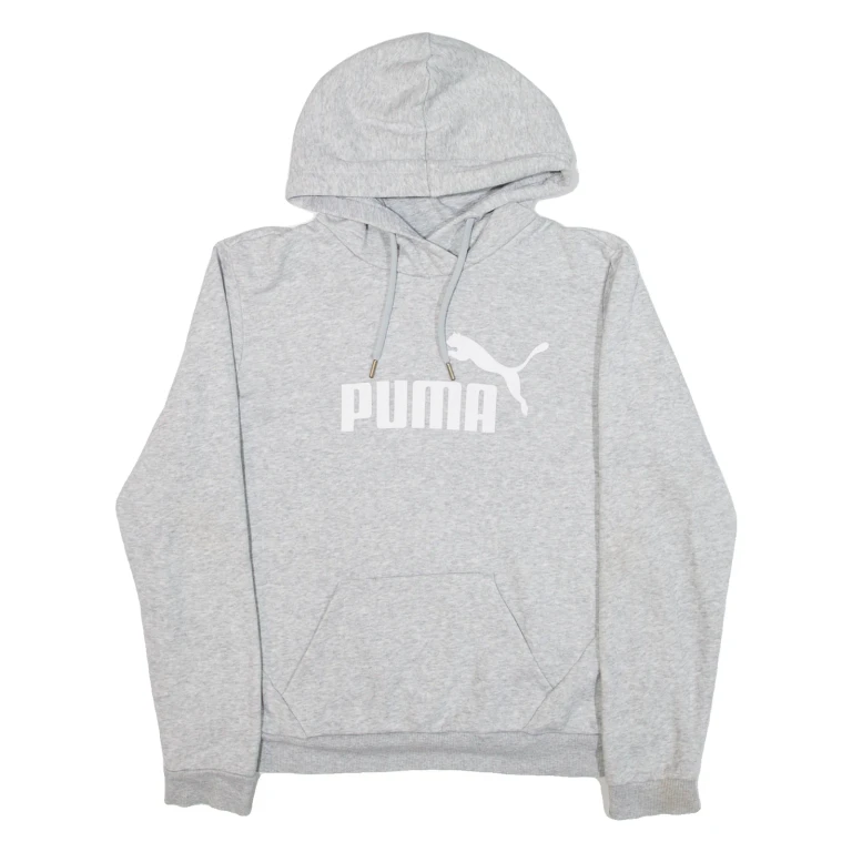PUMA Womens Grey Hoodie UK 14