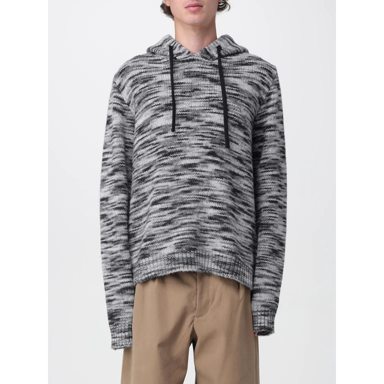 OFF-WHITE Sweatshirt Men color Grey (OMHE20IF25KNI0010510)