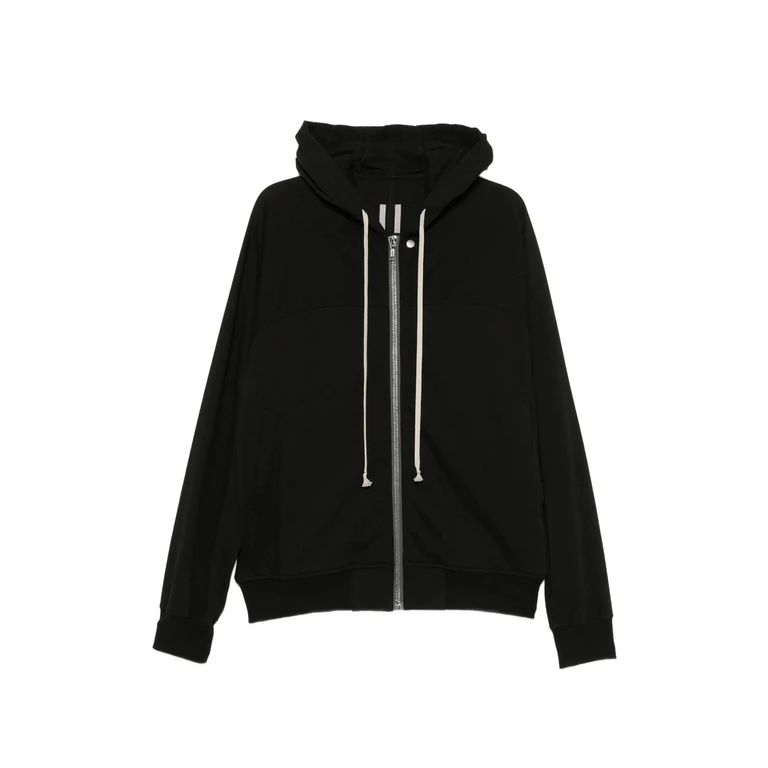 Zip-up Drawstring Hoodie