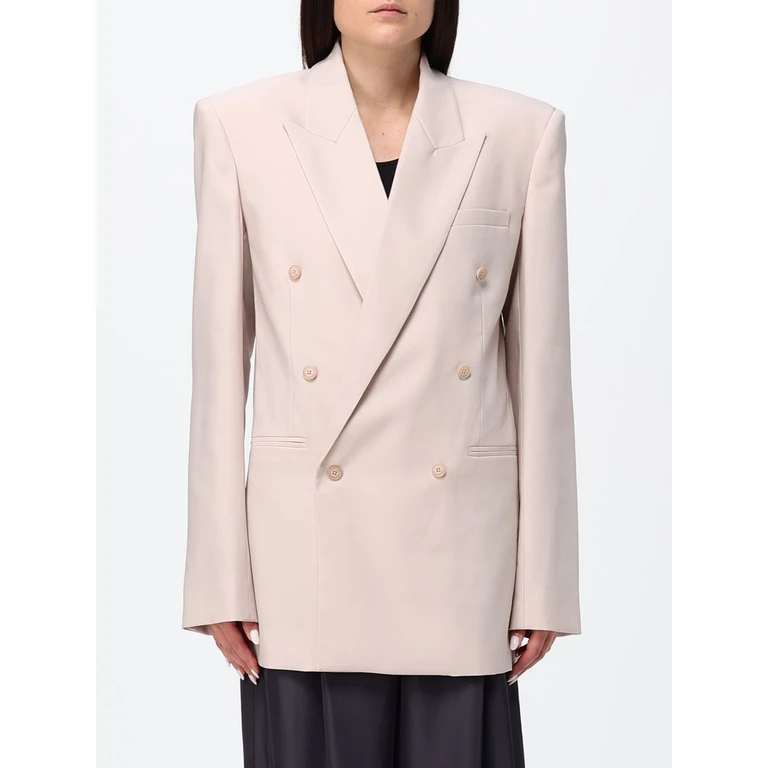 Slim Fit Double-Breasted Wool Blend Blazer with Peak Lapels (MONTEREYBLFS21984621)