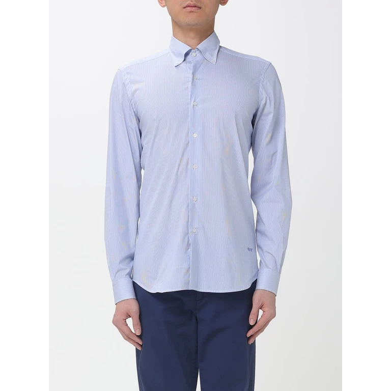 Shirt Men color Blue (NCMA152258SZBEU802)