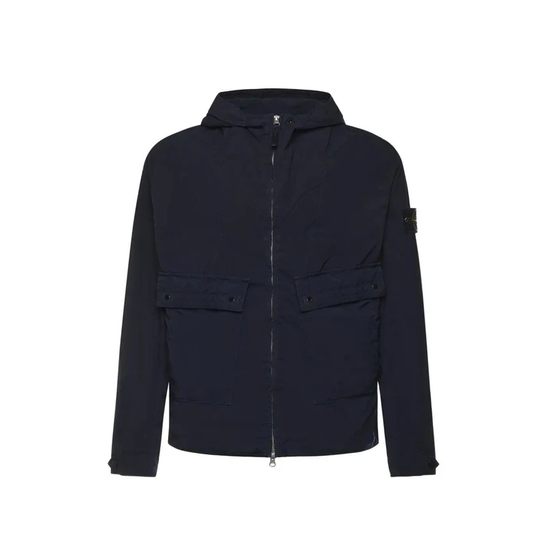 Stone Island `Light Compact Touch Poly-Tc` Short Parka