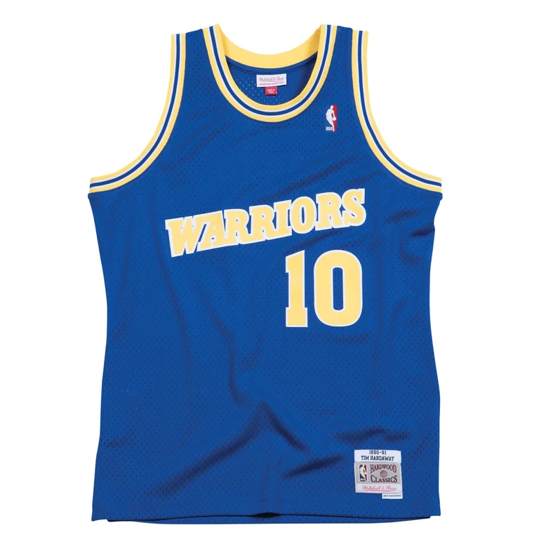 Men's NBA Swingman Road Jersey Warriors 1990 Tim Hardaway Jerseys