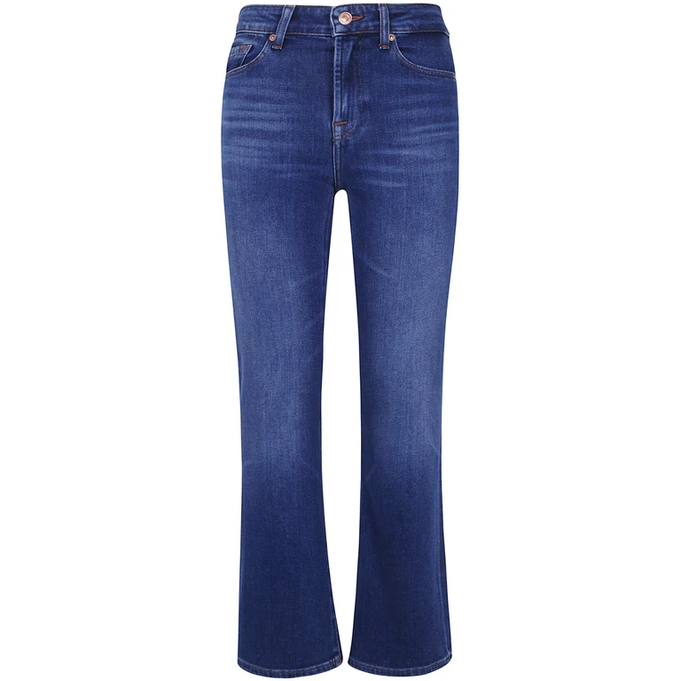 Jeans Flared "7Uck0g98 3O1 Dark Blue"