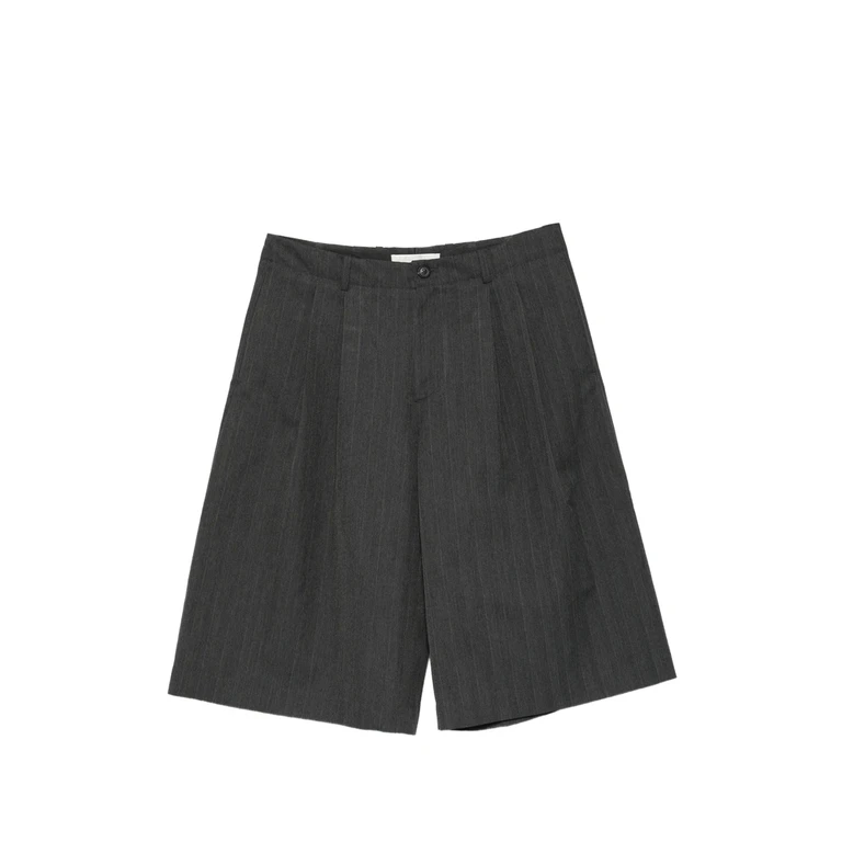 Our Legacy Split Pinstripe Shorts