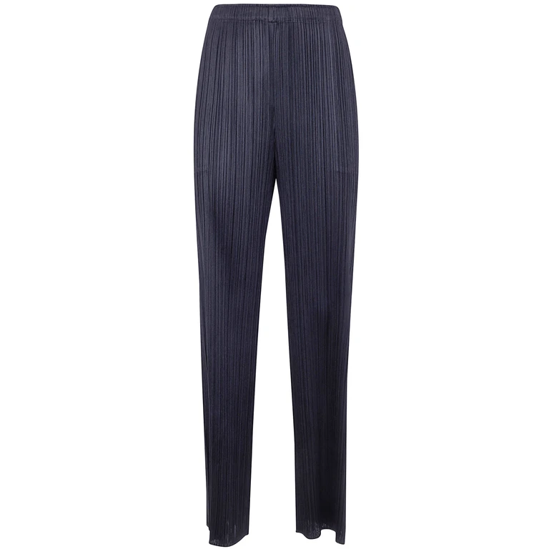 PLEATS PLEASE Pantaloni Gamba Larga "Monthly Colors: April"