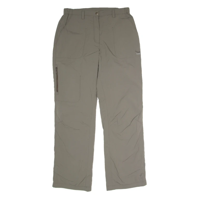 SALEWA Outdoor Womens Trousers Grey Regular Straight W30 L32