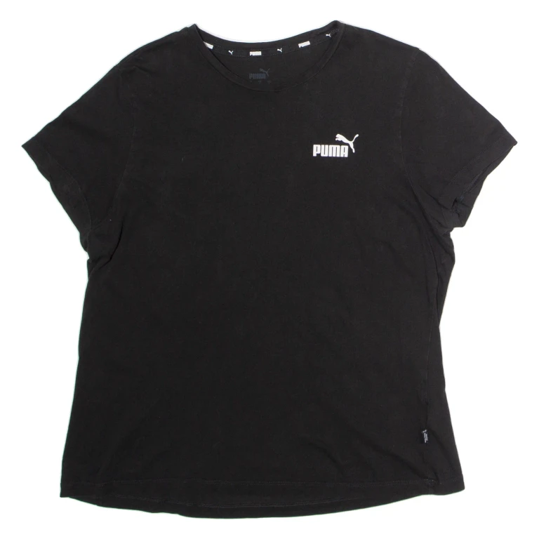 PUMA Womens T-Shirt Grey Crew Neck L