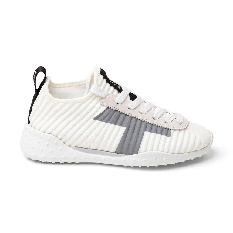 Tod's Ribbed Lace-Up Sneakers