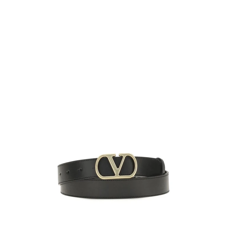 Black Calf Leather Bos Taurus Regular Belt - Men