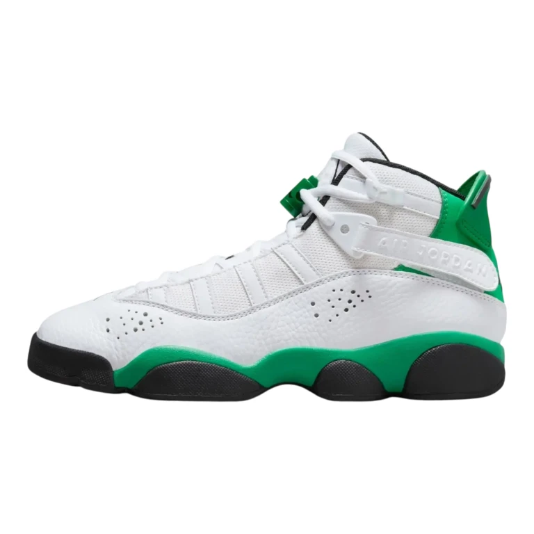 Grade School 6 Rings Gs 'Lucky Green' Sneakers