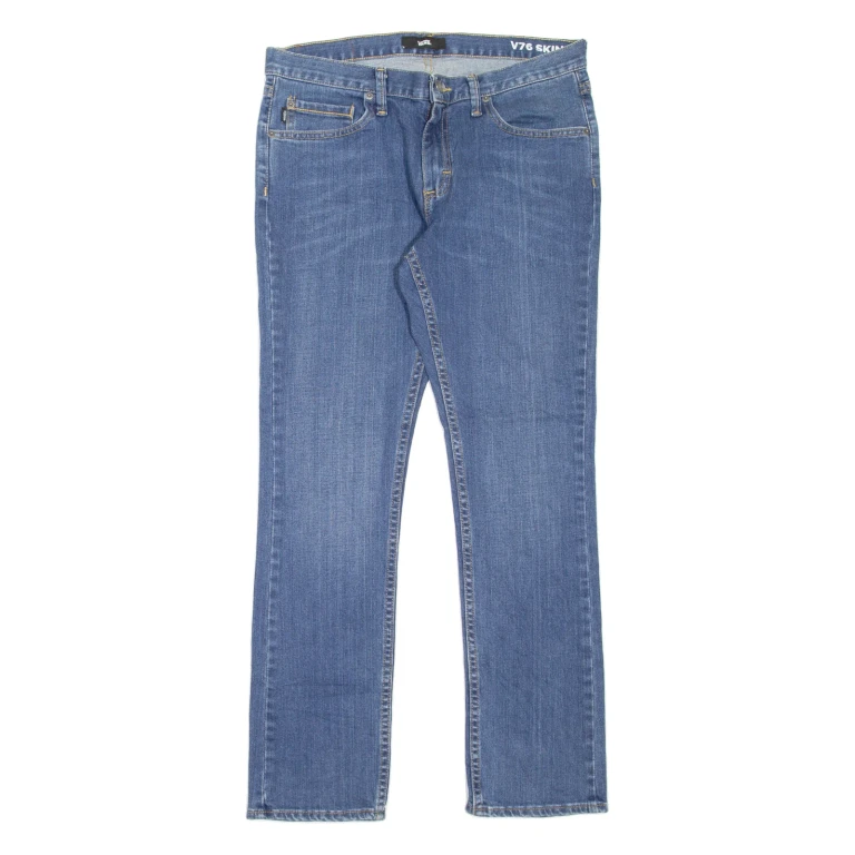 VANS V76 Mens Jeans Blue Slim Skinny W32 L30