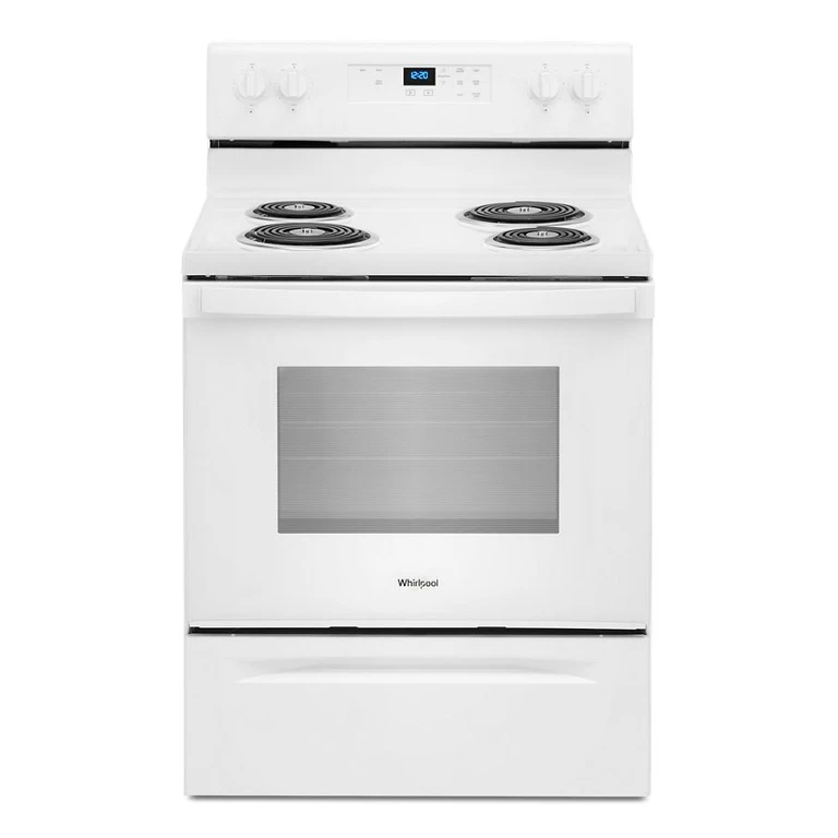 Electric Range with Keep Warm setting in White 4.8 cu. ft. WFC150M0JW