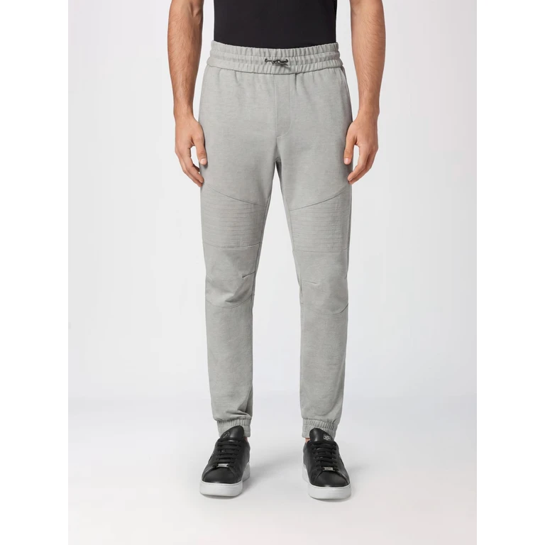 Jersey Jogging Trousers with Elasticated Drawstring Waist (UADCMRT1459PTE003N10)