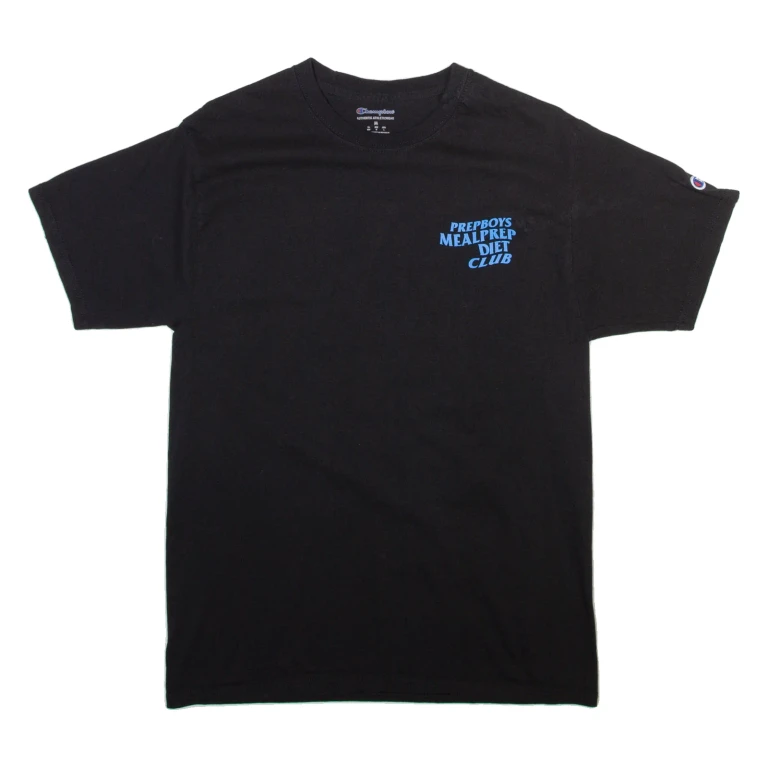 CHAMPION Mens T-Shirt Black M