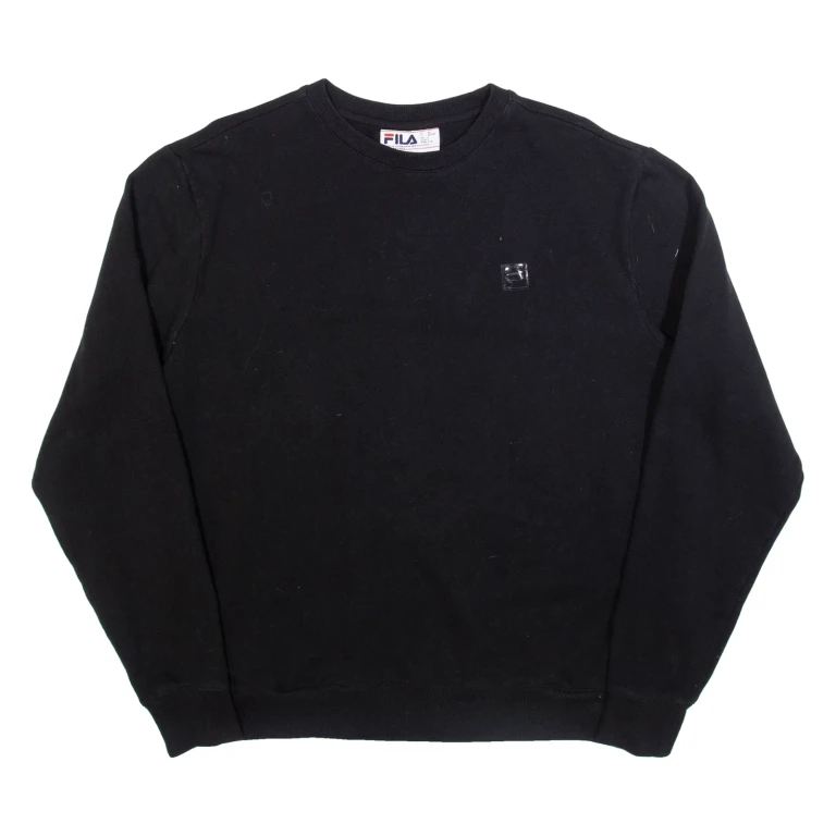 FILA Mens Sweatshirt Black L