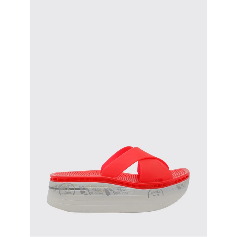 Heeled Sandal Woman color Red (MOURA7456)