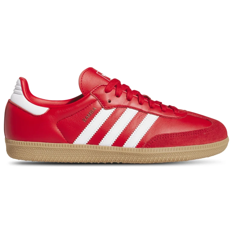 [KI2694] Womens adidas Samba OG 'Better Scarlet White Gold'