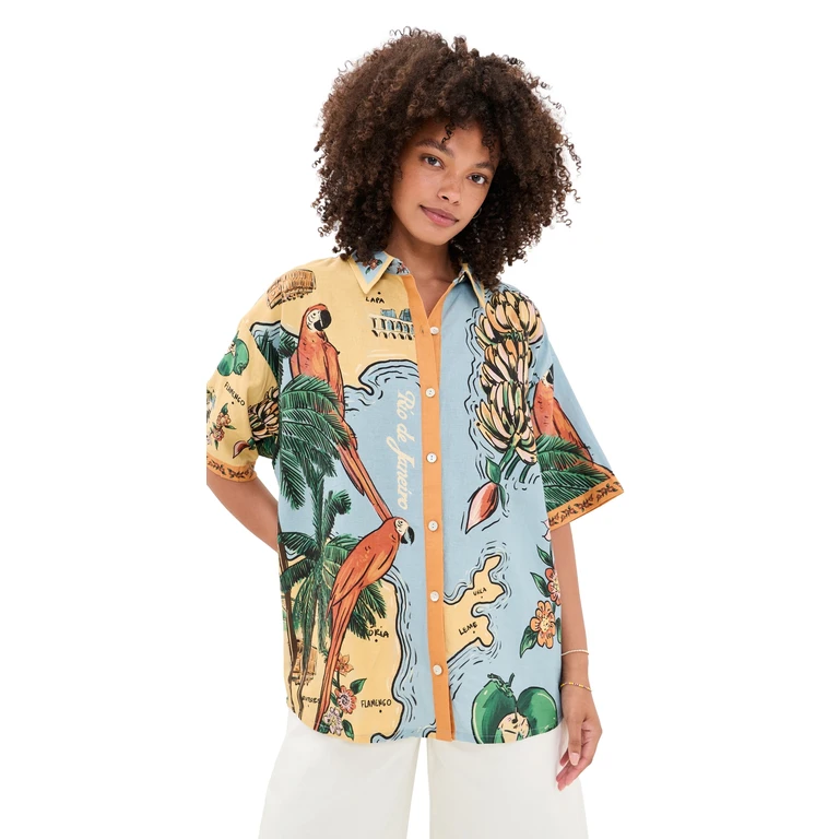 Beaches Path Shirt Beaches Path Multicolor S