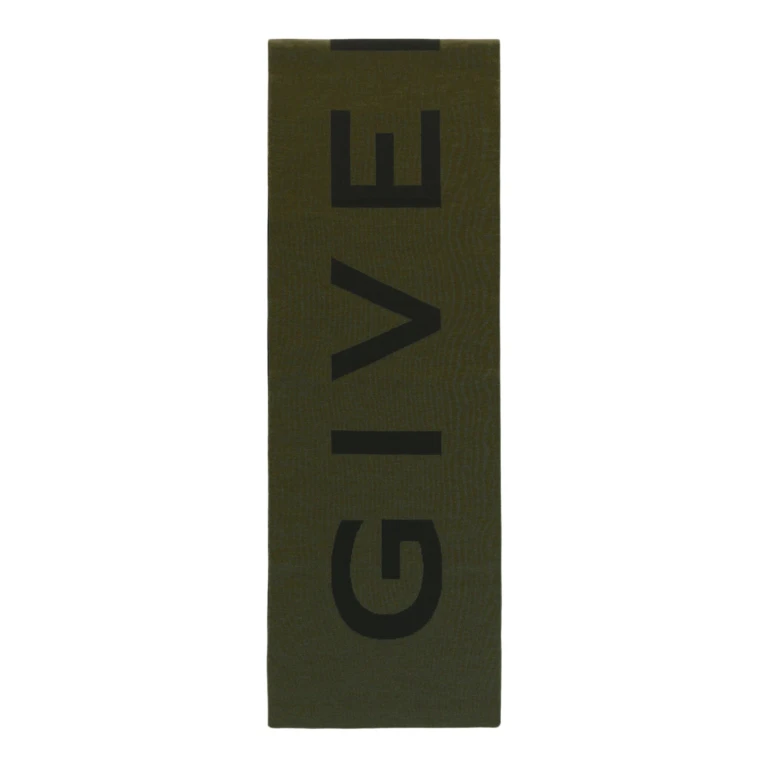Jacquard Logo Scarf