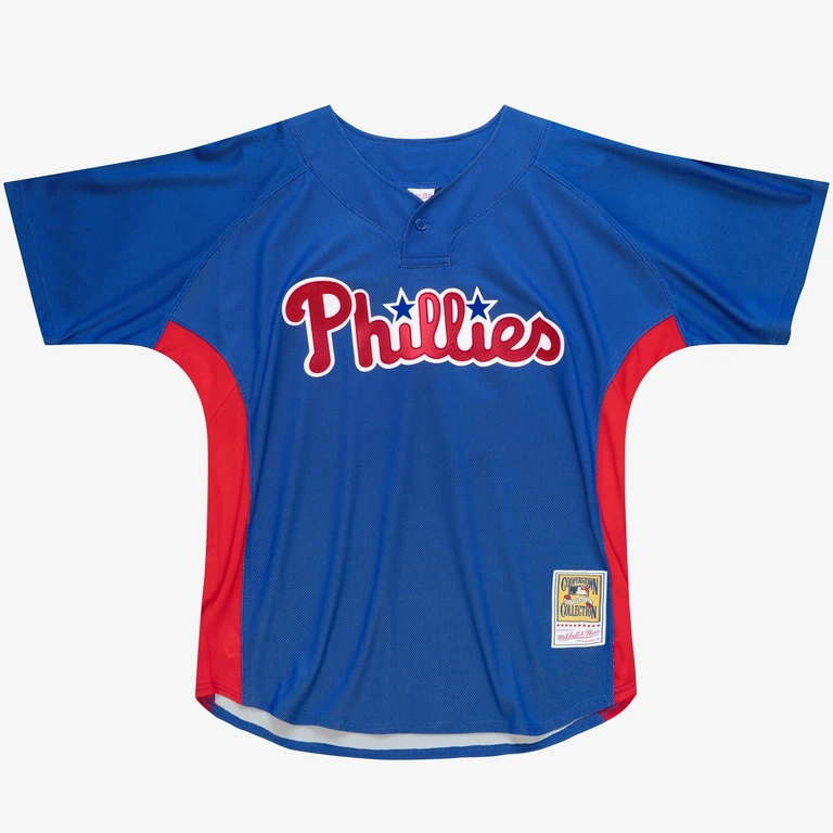 Men's MLB Authentic Bp Pullover Jersey Phillies 2010 Roy Halladay Jerseys