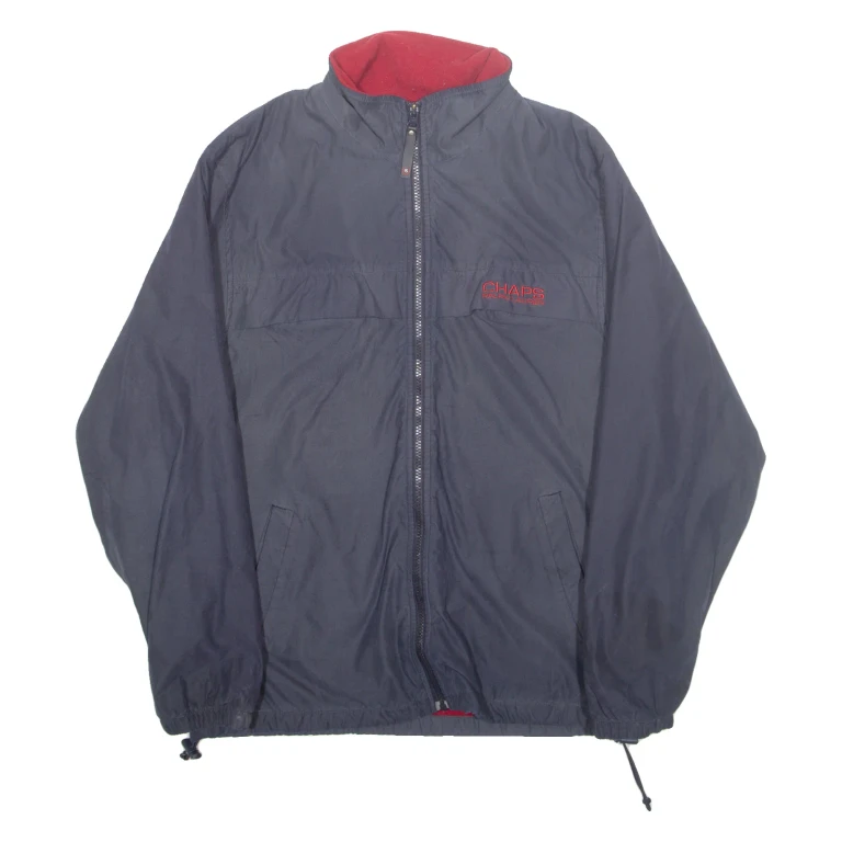CHAPS RALPH LAUREN Mens Chore Coat Blue Nylon M