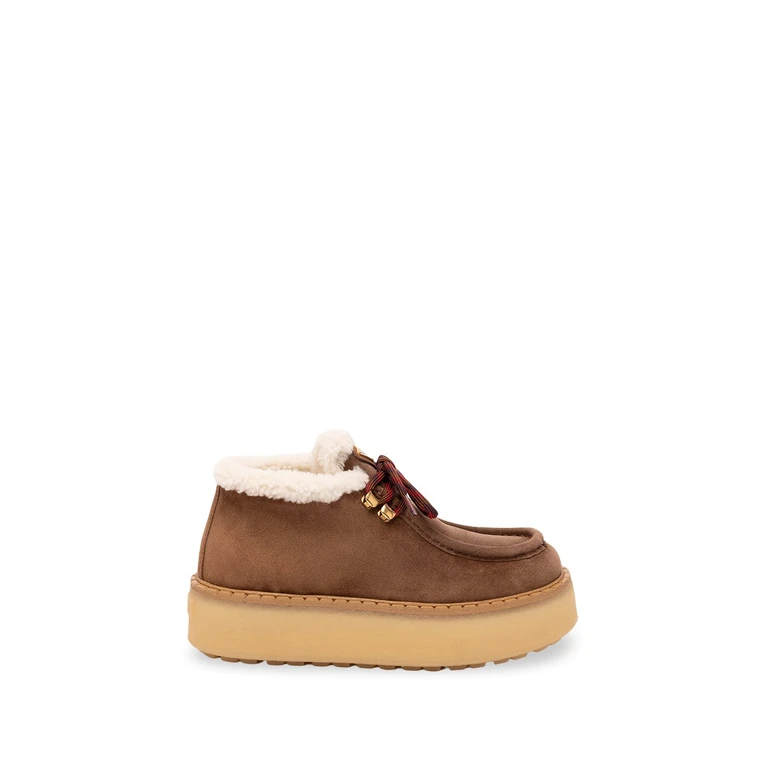 Prada Suede Lace-Up Shoes