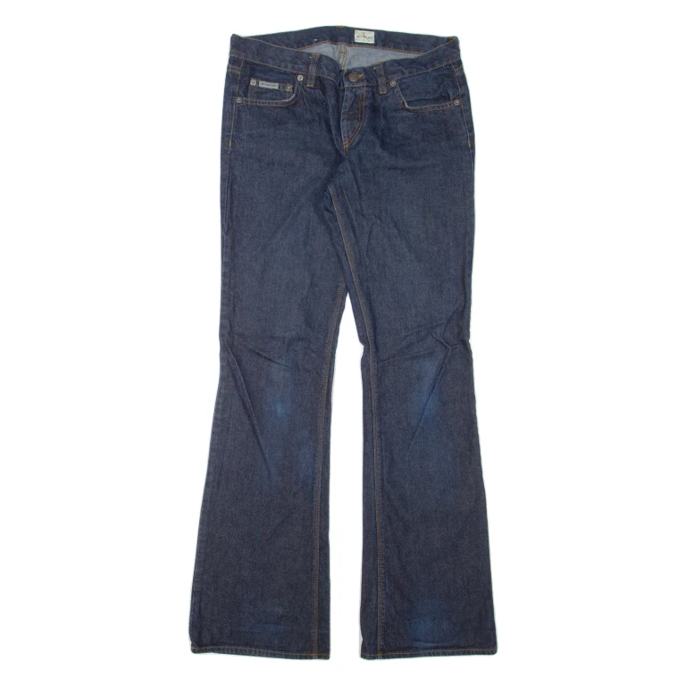 CALVIN KLEIN JEANS Womens Jeans Blue Regular Bootcut W29 L33