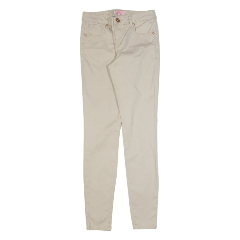 TED BAKER Womens Trousers Beige Slim Skinny W26 L29